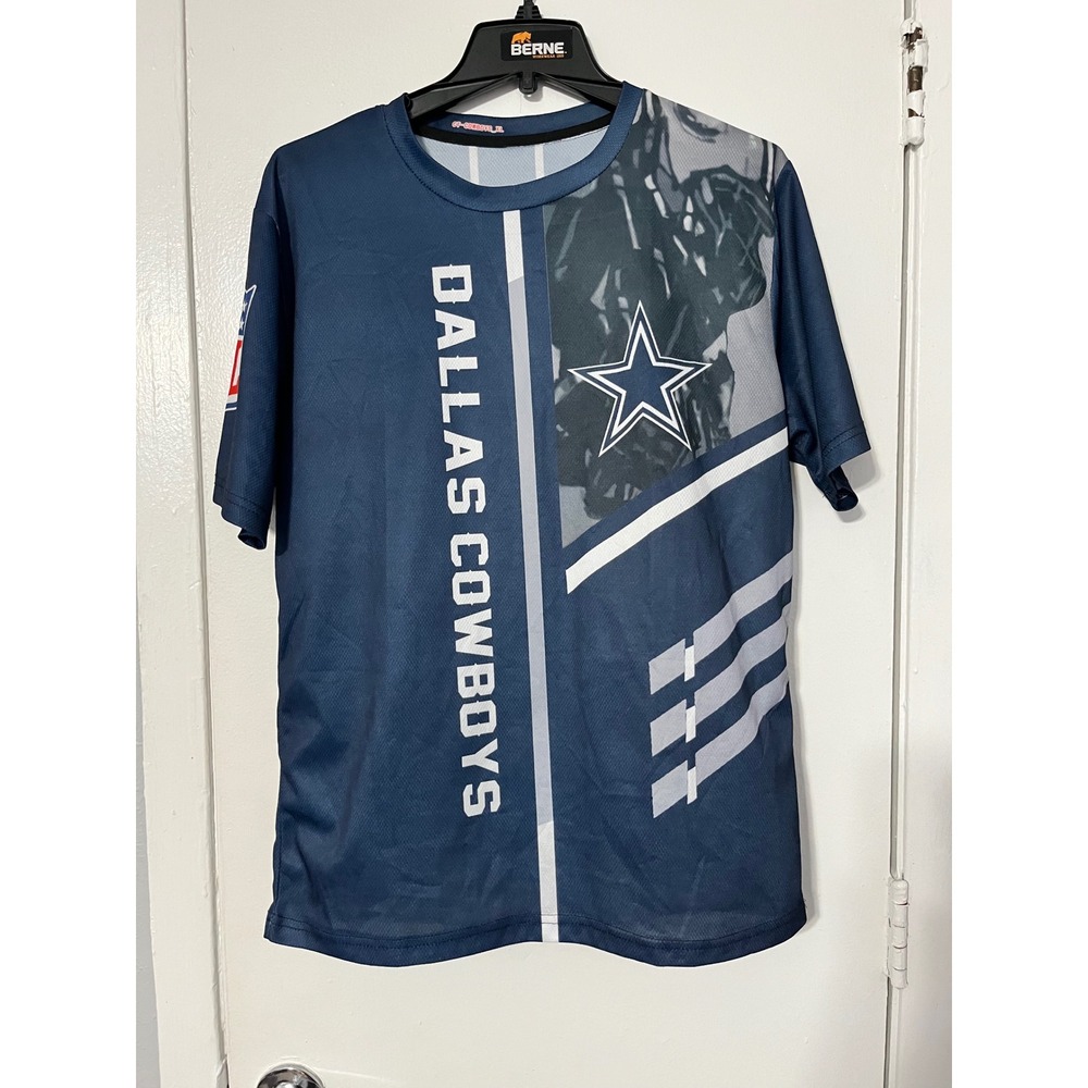 NFL Dallas Cowboys Navy and White Short Sleeve Tee